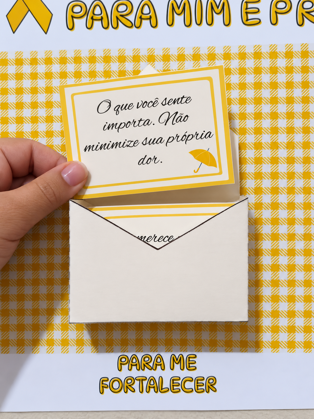 Painel Interativo Setembro Amarelo: Dinâmica de Acolhimento e Saúde Mental - Imagem 2