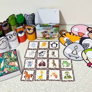 Caixa "Imitando os Animais": Atividade Lúdica para Educação Infantil