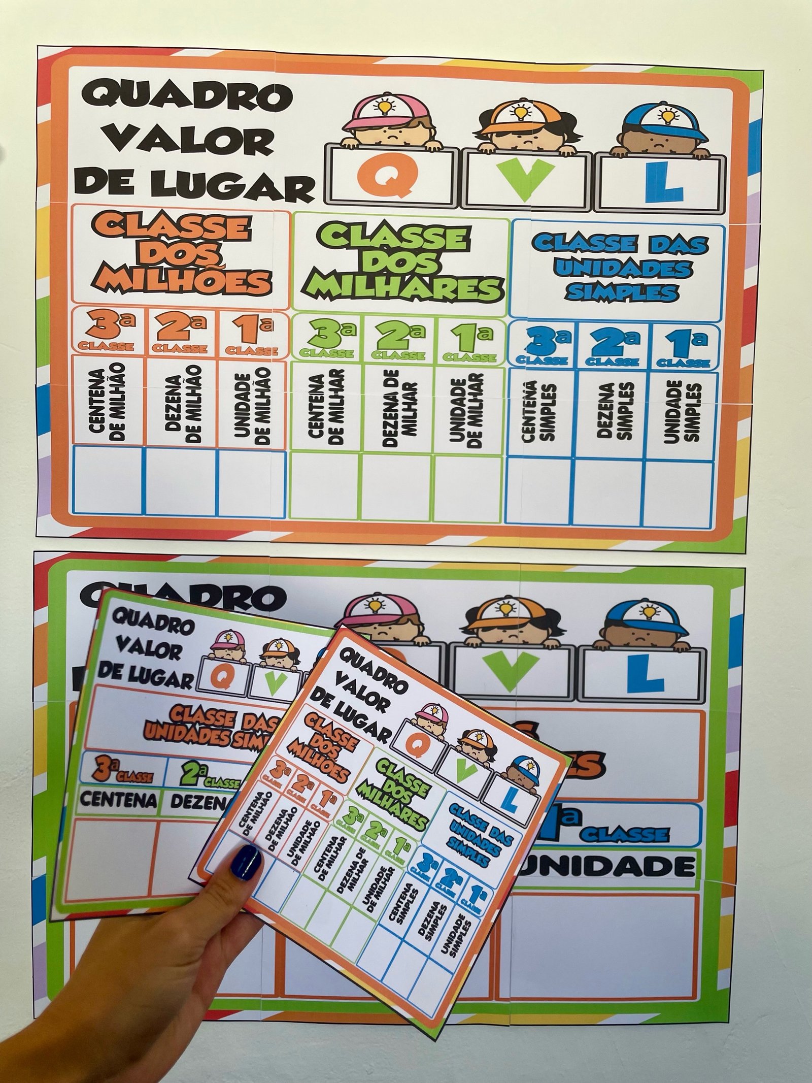 Painel Quadro Valor de Lugar (QVL) + Atividades - Imagem 10