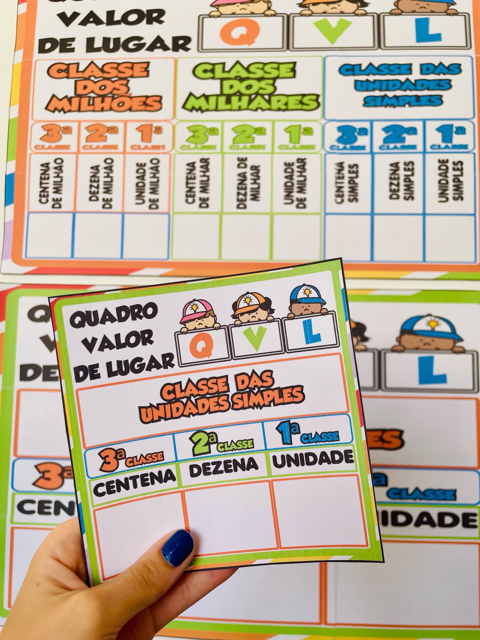 Painel Quadro Valor de Lugar (QVL) + Atividades - Imagem 7