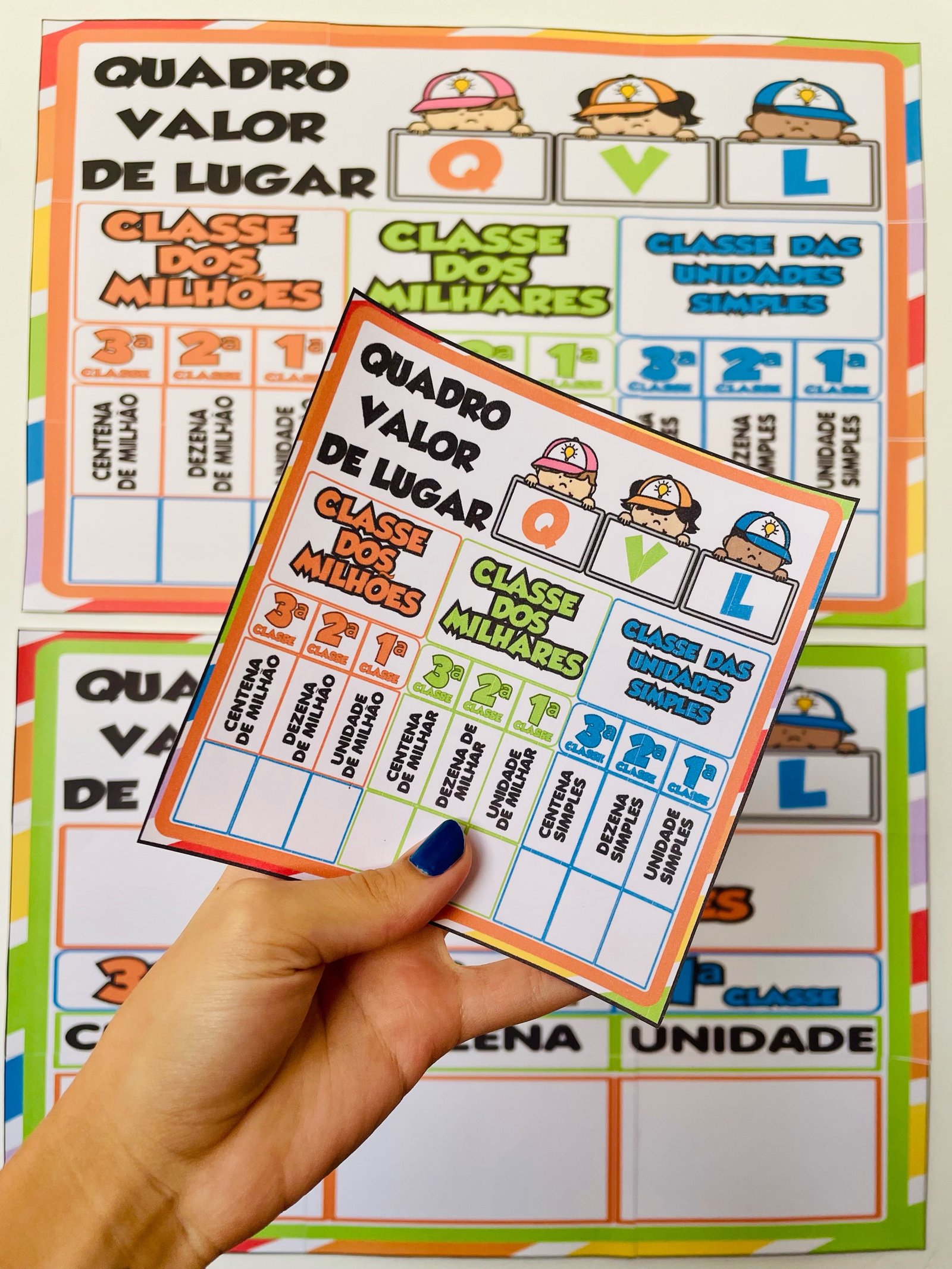 Painel Quadro Valor de Lugar (QVL) + Atividades - Imagem 6